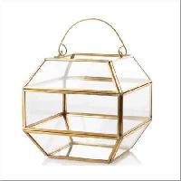 Hexagon French Float Glass Box