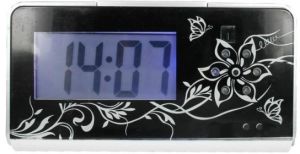 Spy Hd Clock With Night Vision Remote Control Motion Detection