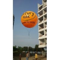 sky advertising balloon