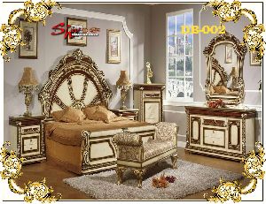 DB-002 Wooden Double Bed