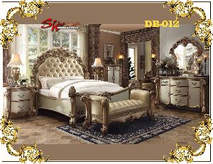 DB-012 Wooden Double Bed