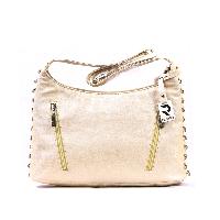 Flowee beige zink hobo bag