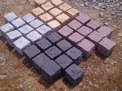 granite cube stones