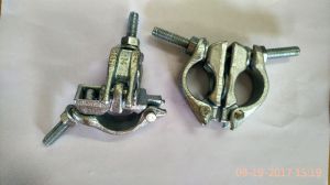 Construction material pipe clamp joints british type swivel coupler