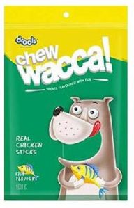 CHEWWACCA REAL CHICKEN STICKS- FISH FLAVOUR