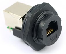 RJ-45 Wall mount IP-65 Grade Connectors