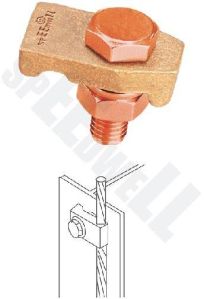 TOWER EARTH CLAMP SINGLE PLATE