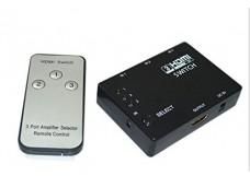 Technotech 3 Ports HDMI Switch Hub With Remote