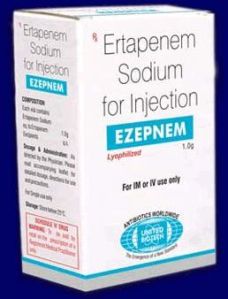 Ertapenem Sodium Injection