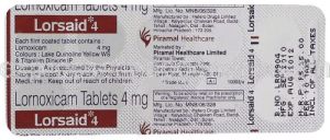 Lornoxicam Tablets