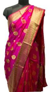 Georgette Katan Silk Sarees