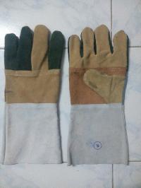 Multi Color Leather Hand Gloves