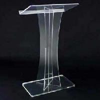 acrylic podium