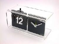 Calendar Acrylic Analog Clock