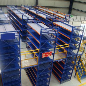 Heavy Multi Tier Slotted Angle Racks