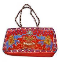 Traditional Hand Bag with Traditional Print