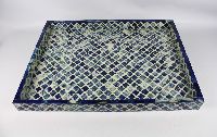 Shell Inlay Serving Tray