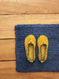 Block Print Room Slipper