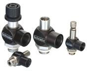 Banjo flow control valves