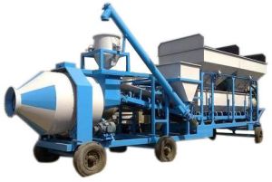 Wheel Concrete Batching Plant