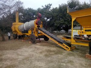 mobile drum mix plant