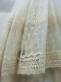 embroidered fabric lace