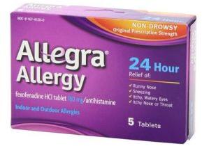 Allegra AllergyTablets