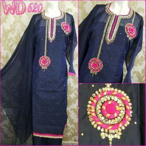 CHANDRI HAND WORK SUIT W-620