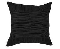 Black Square Cushion