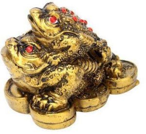 fengshui frog show piece