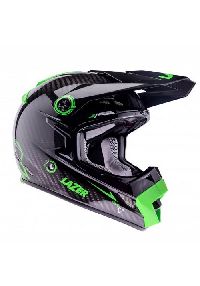 LAZER MX8 Carbon Fiber Gloss Motocross Helmet