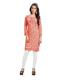 NF019 Ladies Printed Cotton Kurti