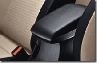 storage space Front console armrest