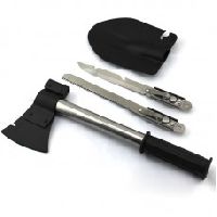 Multi-function military shovel camping kit