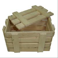wooden cargo boxes