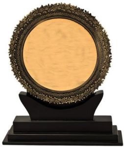 Wooden Gold Plated Memento