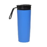 Anti skid mug blue