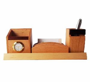 Wooden Pen Stands