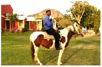 horse riding