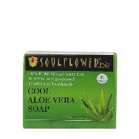 Soulflower Cool Aloe Vera Soap