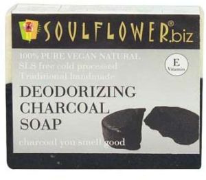 Soulflower Deodorizing Charcoal Soap