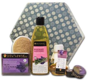 Soulflower Lavedner Hexagon Gift Set