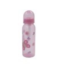 BORN BABIES WEANING BOTTLE WITH SPOON 240ML RBB1256-PINK