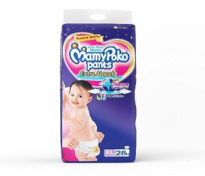 Mamy Poko Pant Style Extra Large Size Diapers - 28 Count