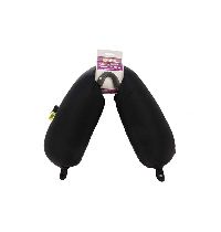 Viaggi Multifunctional Microbeads Pillow : Black