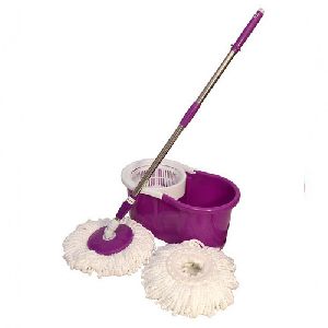 Purple Spin Magic Mop