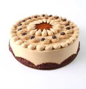 Delightful Almond Mocha cake