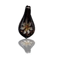 Black Murano Glass Pendent