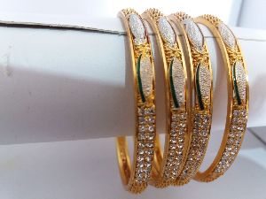 Silver Gold Bangles