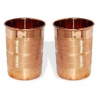 Copper Tumbler Luxury Glass Cup